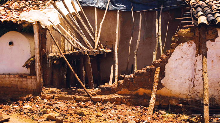 Sismo em Minas, em 2007 / Foto: João Wainer/Folhapress