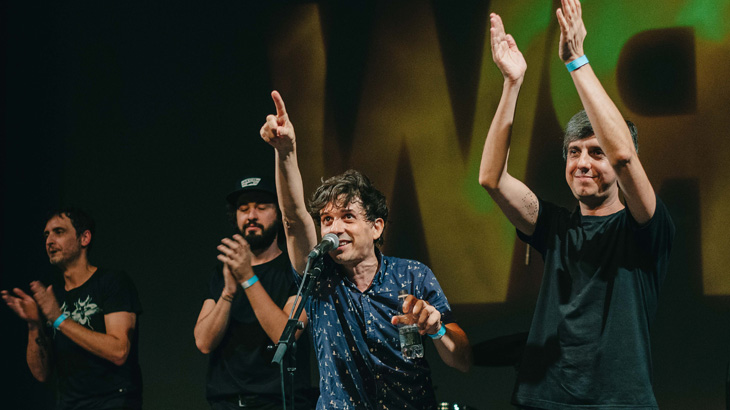 Wry durante o show no Sesc Sorocaba (Foto: Adriano Sobral)