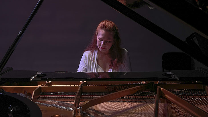 A pianista Karin Fernandes | João Sigoli