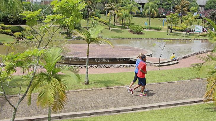 Atividade Como ser Guia de Corridas realizada no Sesc Itaquera | Foto: Thaís Fero