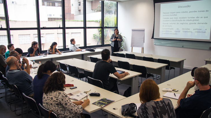 Mariana Aldrighi no Centro de Pesquisa e Formação do Sesc São Paulo | Foto: Dalmir Ribeiro Lima