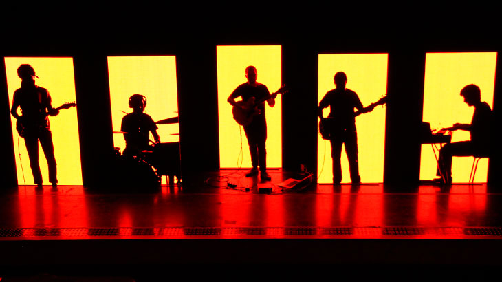 A Orquestra Vermelha se apresentou dia 1/4, abrindo o Música & Tecnologia.<br>Foto: Julia Parpulov