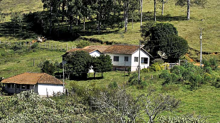 O verde e a calma: atrativos da roça / Foto: João Prudente/Pulsar Imagens