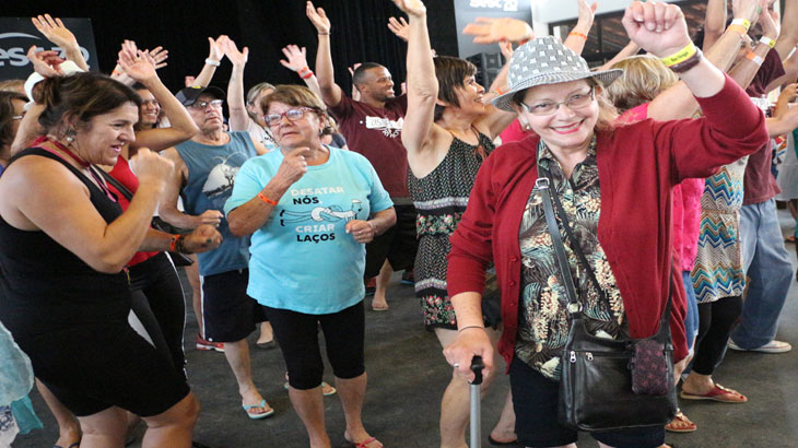 Dança de Rua com os Discípulos do Ritmo.<br>Foto: Geraldo Cruz/Sesc