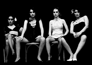 Nelson Rodrigues, o Eterno Retorno, 1981. Salma Buzzar, Lígia Cortez, Tássia Camargo e Angela Pralon