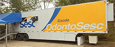 Conheça o caminhão OdontoSesc com uma visita virtual