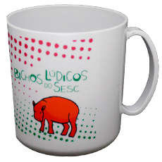 CANECA PLÁSTICA HIPOPÓTAMO 